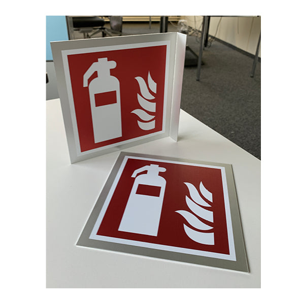 Alu Nox Brandschutzzeichen