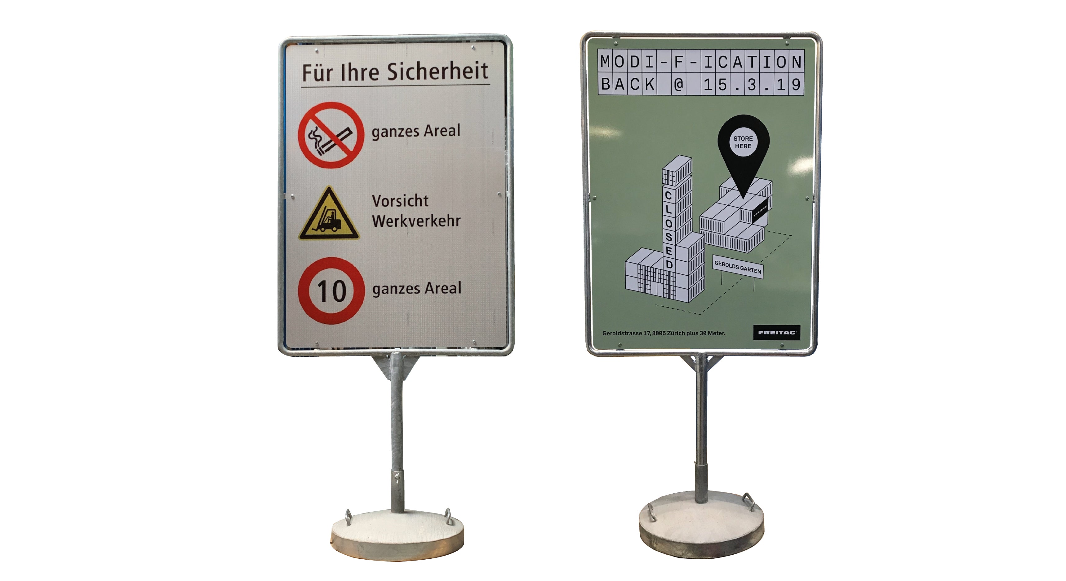 Plakatständer-Sonderdruck