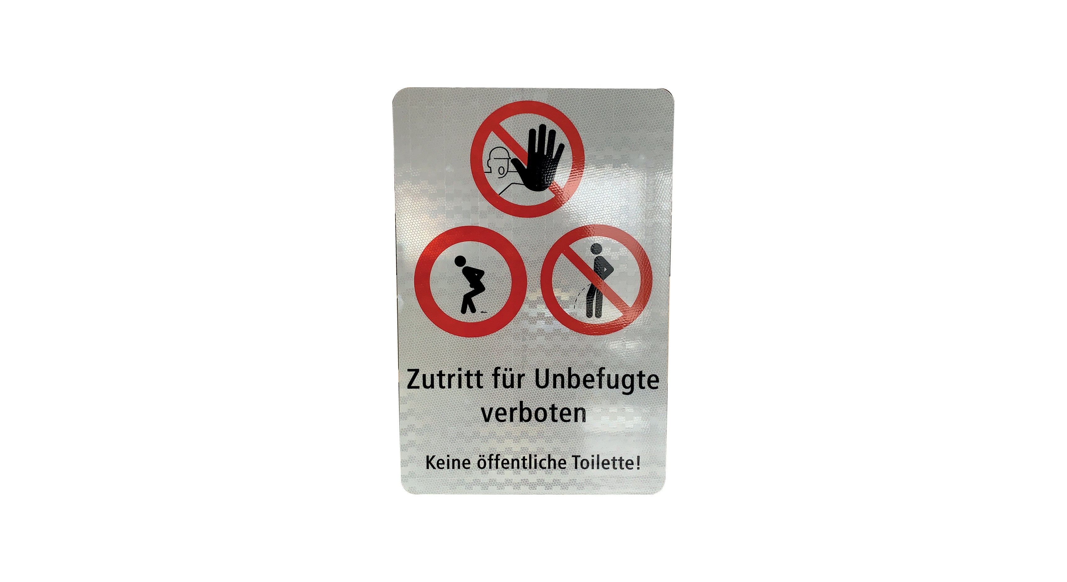Sonderanfertigung "Öffentliche Toilette"
