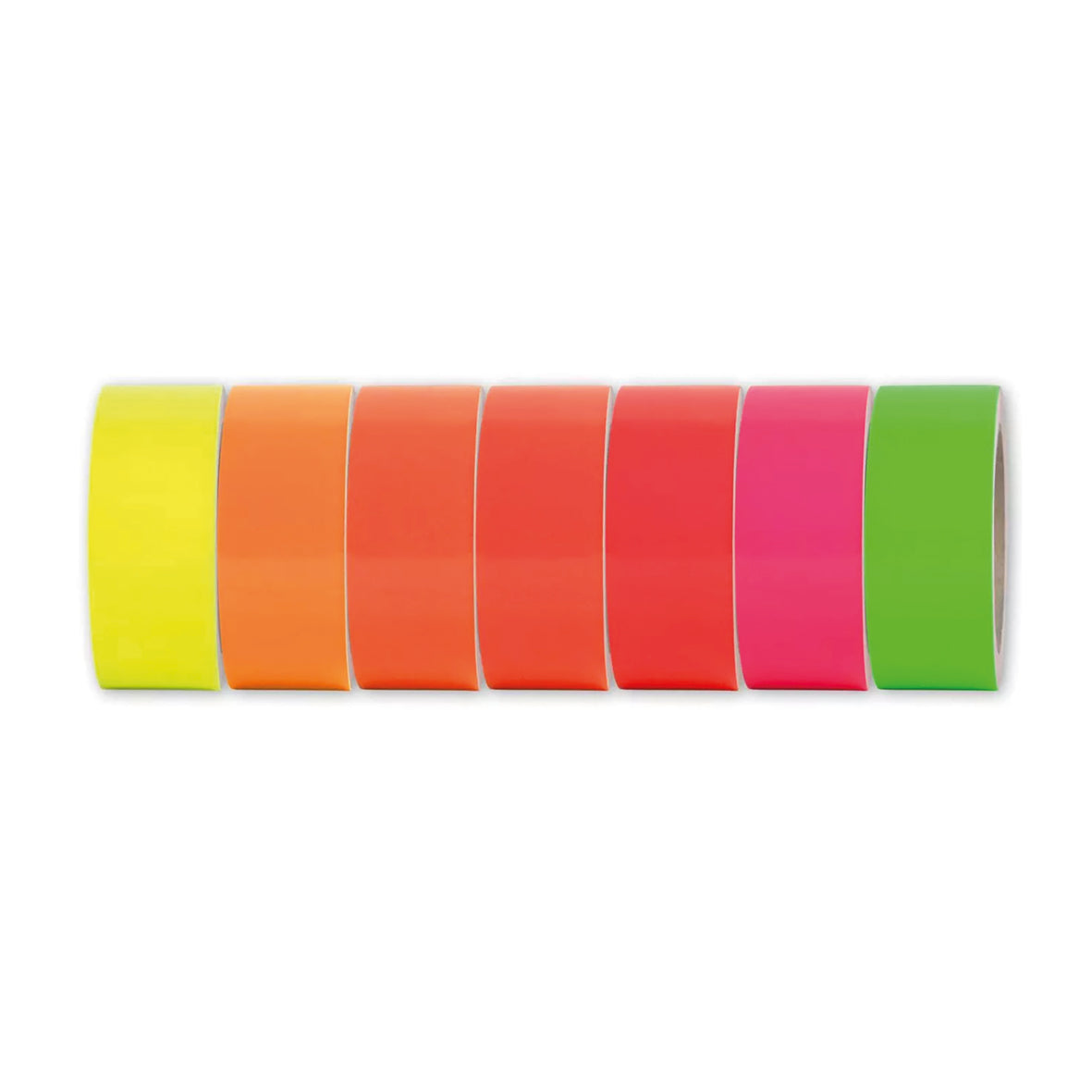 Warnmarkierungsband Fluor, rot, 10 m, Breite 5 cm