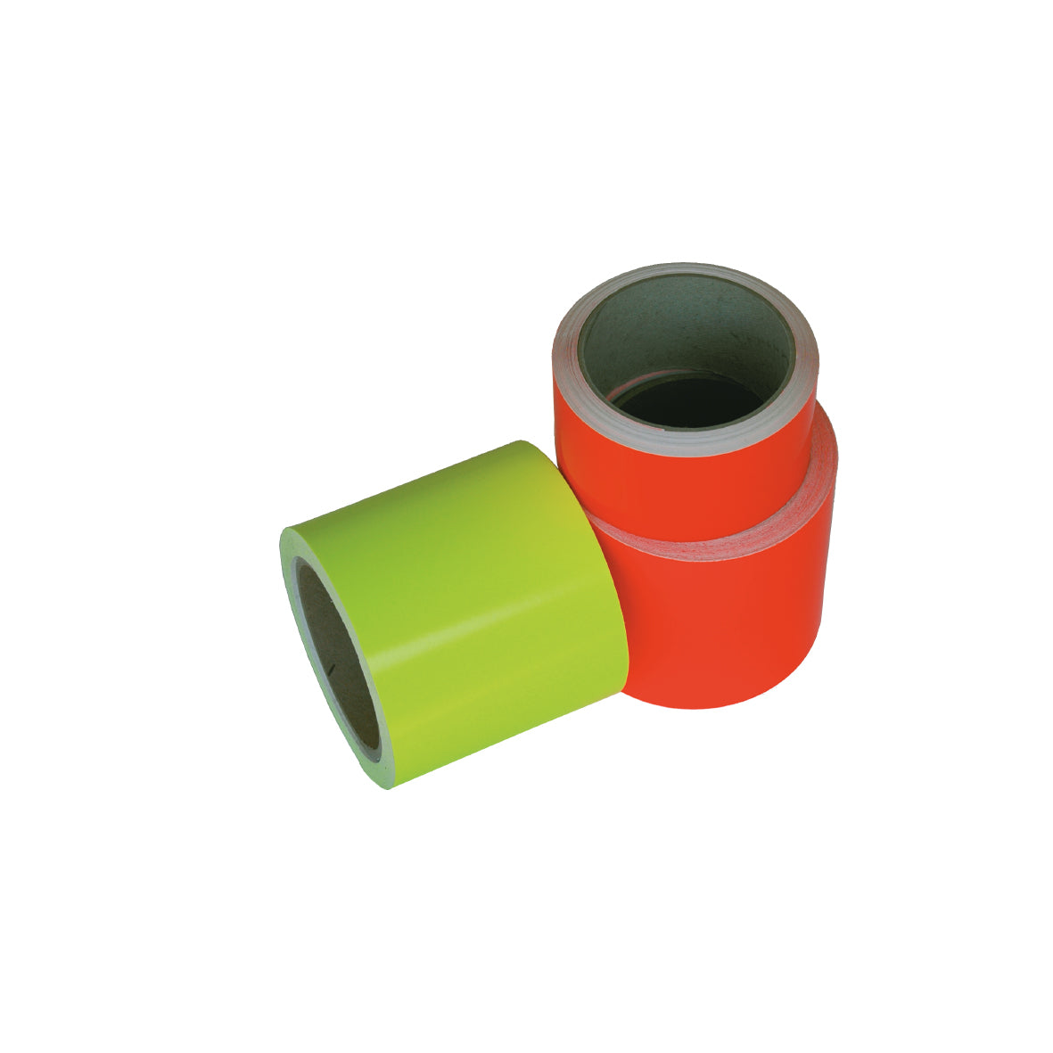 Warnmarkierungsband Fluor, rot, 10 m, Breite 10 cm