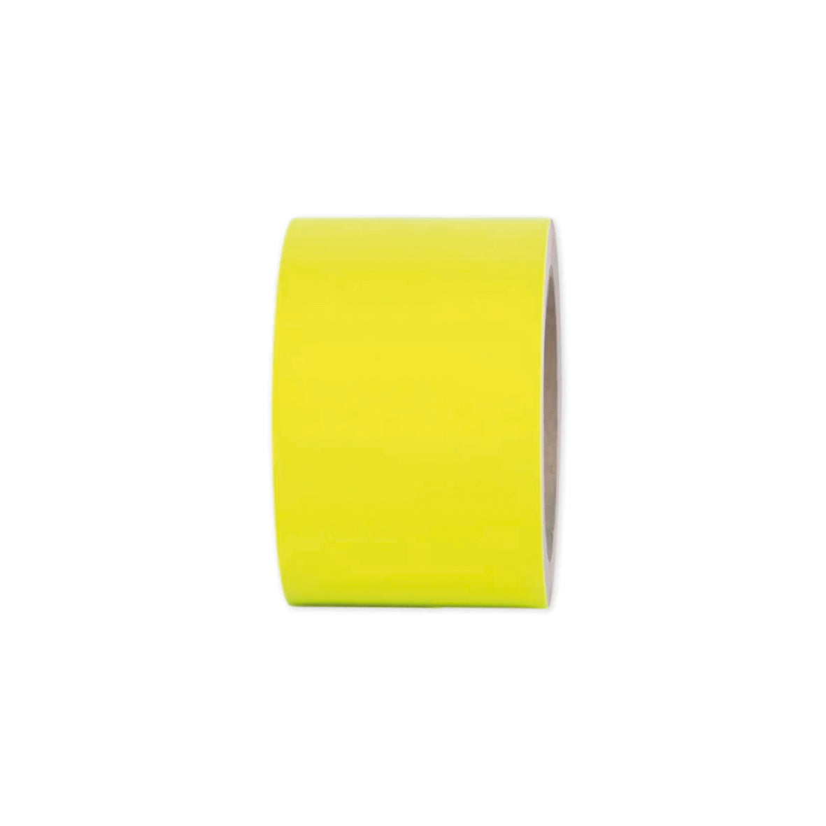 Warnmarkierungsband Fluor, gelb, 10 m, Breite 10 cm