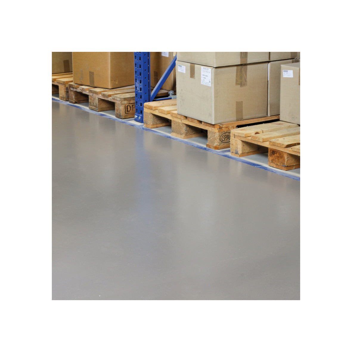 Bodenbeschichtung Antirutsch, Epoxid Extra Stark, grau, 5 kg, Reicht für 15-20 m2, ohne Antirutsch