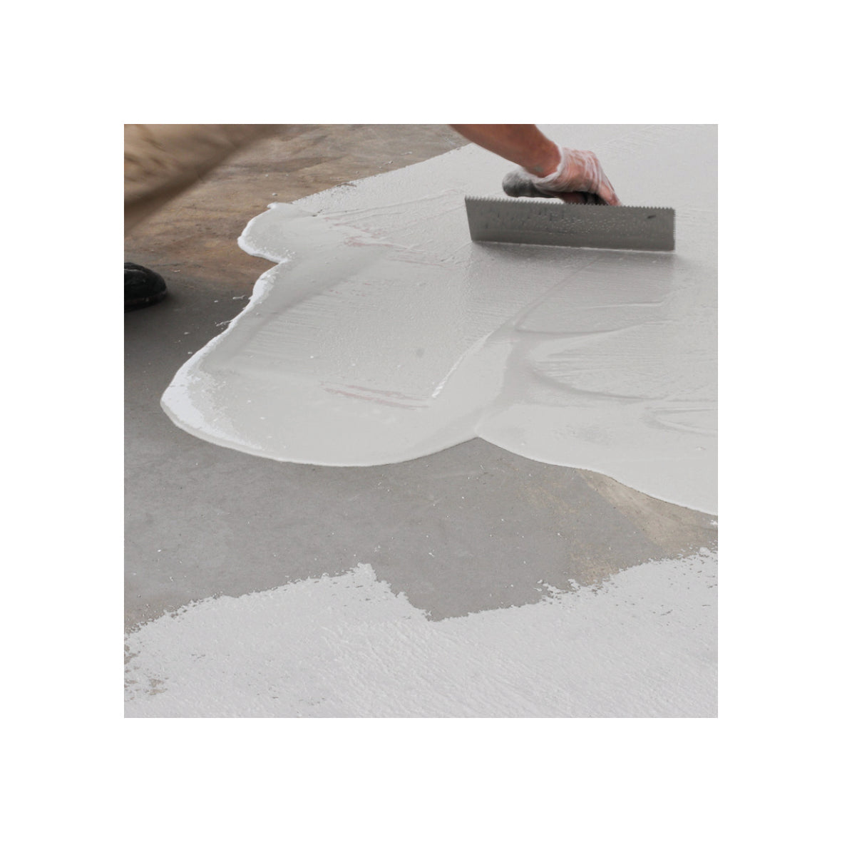 Bodenbeschichtung Antirutsch, Epoxid Extra Stark, Körnung Grob, R13, hellgrau, 5 kg, Reicht für 15-20 m2