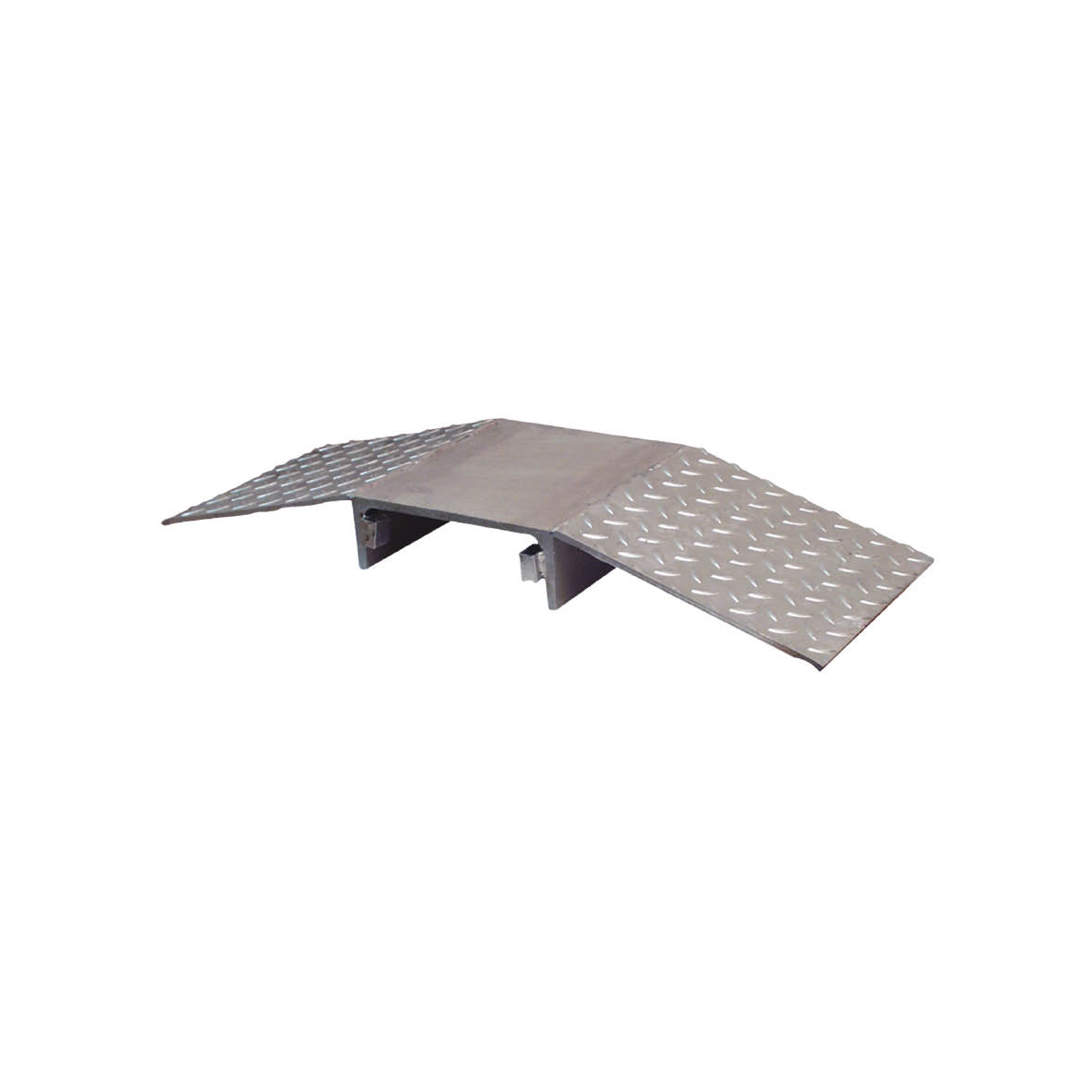 Schlauch- Kabelbrücke Stahl, verzinkter Stahl, bis zu 40 t, 850 x 300 x 90 mm, Durchlasskanal: 220 mm x 300 x 80 mm
