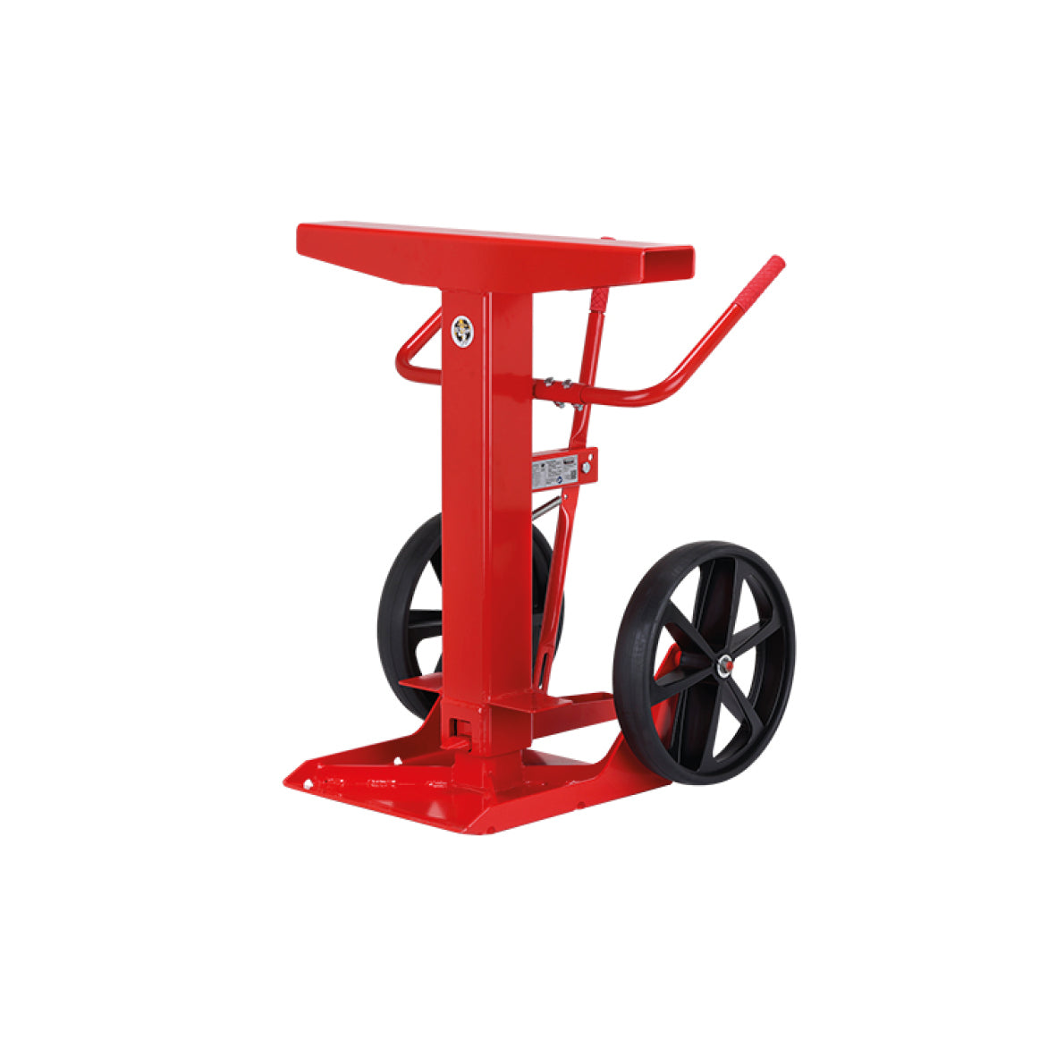Verladestütze Teleskop, rot, Belastbarkeit bis zu 40 Tonnen, 1025-1344 mm, 86 KG