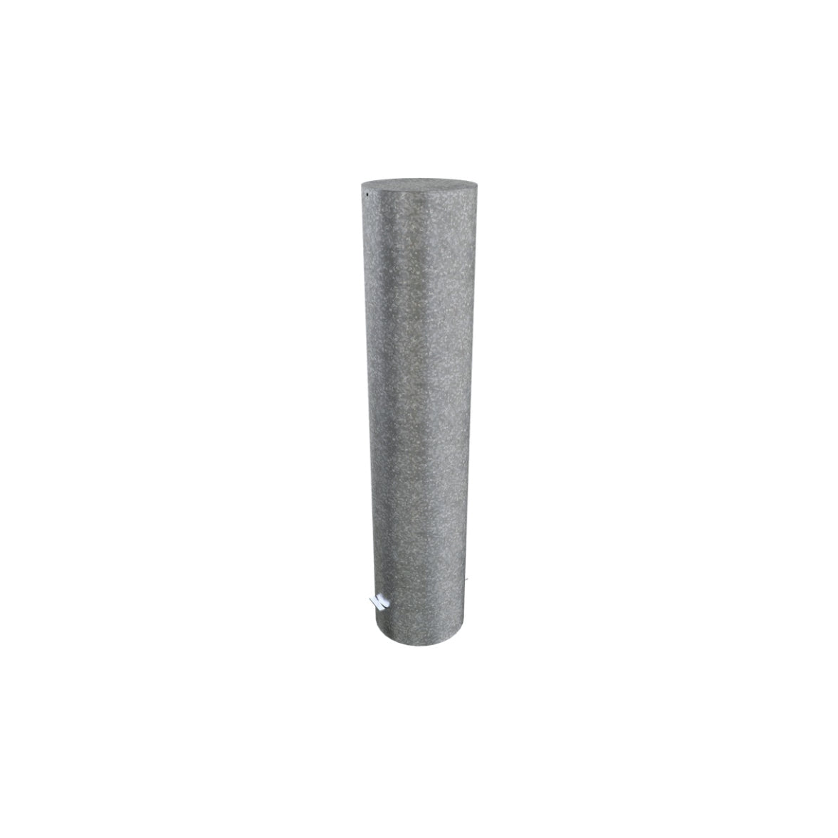 Stahlrohrpoller 323 mm, 2400 mm, verzinkt, zum Einbetonieren