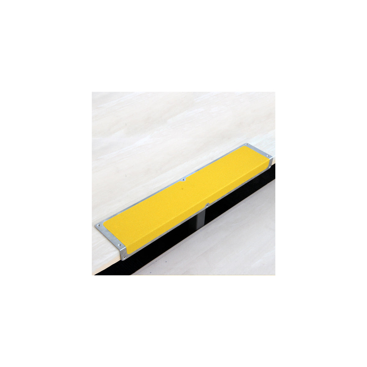 Antirutsch Kantenprofil, Alu, Universal gelb, 120 x 1000 x 45 mm