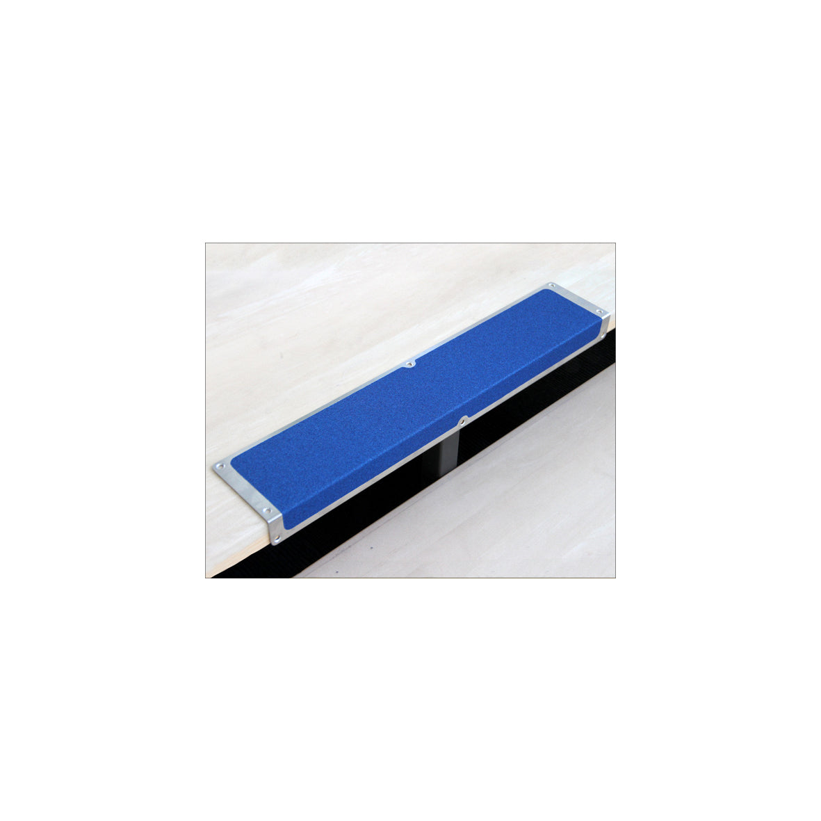 Antirutsch Kantenprofil, Alu, Universal blau, 120 x 1000 x 45 mm