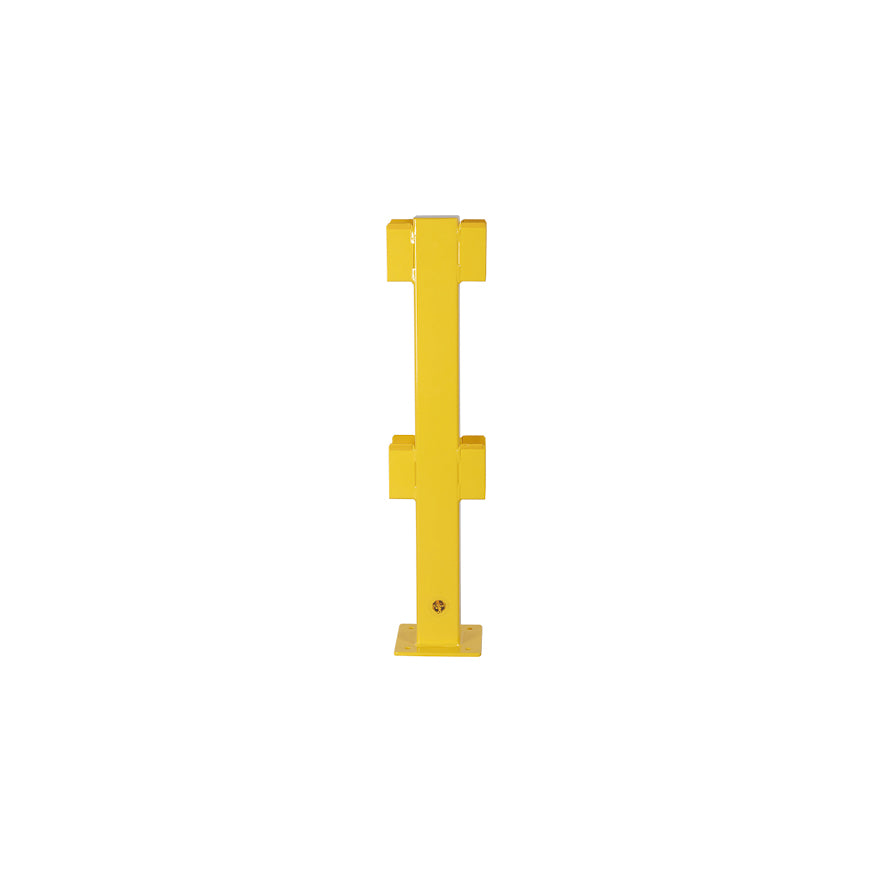 Schutzgeländer 100 Entnahme, Mittelpfosten, H 1000 mm, 100/100 mm, 14.5 kg