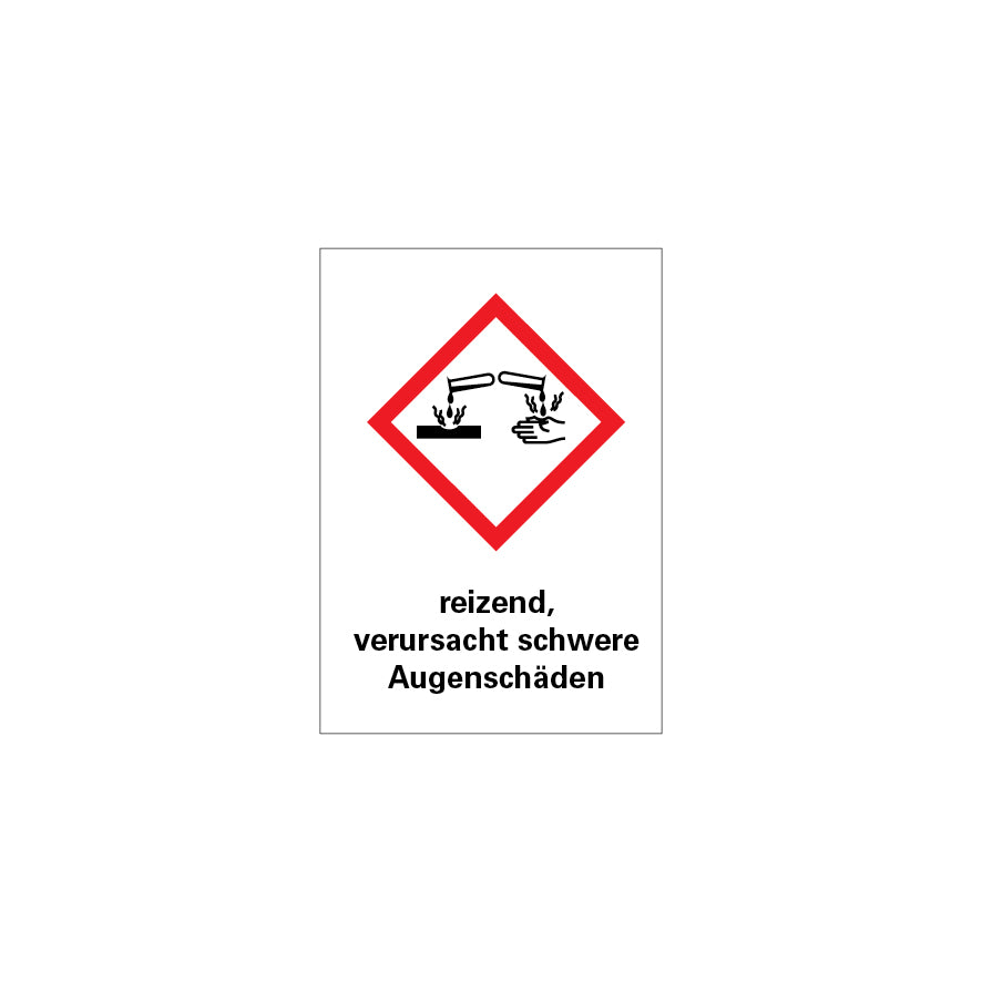 5.GHS-126, GHS-Kennzeichen mit Text, Folie
