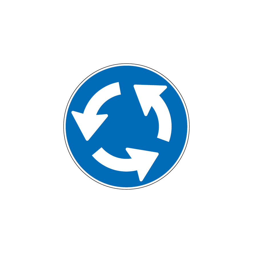 2.41.1 Kreisverkehr, Vorschriftssignal