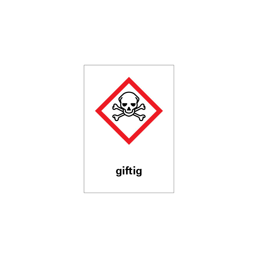 5.GHS-129, GHS-Kennzeichen mit Text, Folie