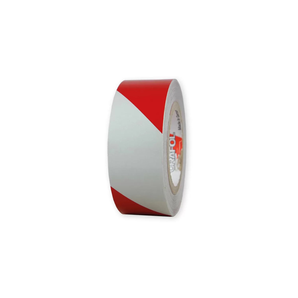 Warnmarkierungsband R1, für Fahrzeuge, R1, rot-weiss, 25 m x 100 mm, rechtsweisend