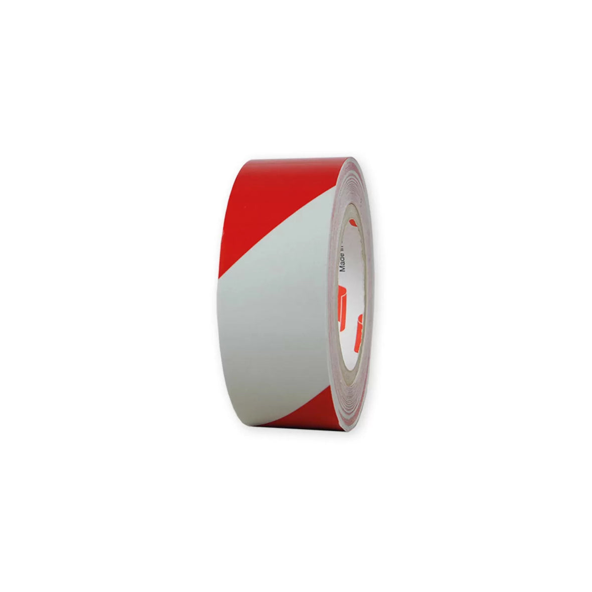 Warnmarkierungsband R1, für Fahrzeuge, R1, rot-weiss, 25 m x 100 mm, linksweisend