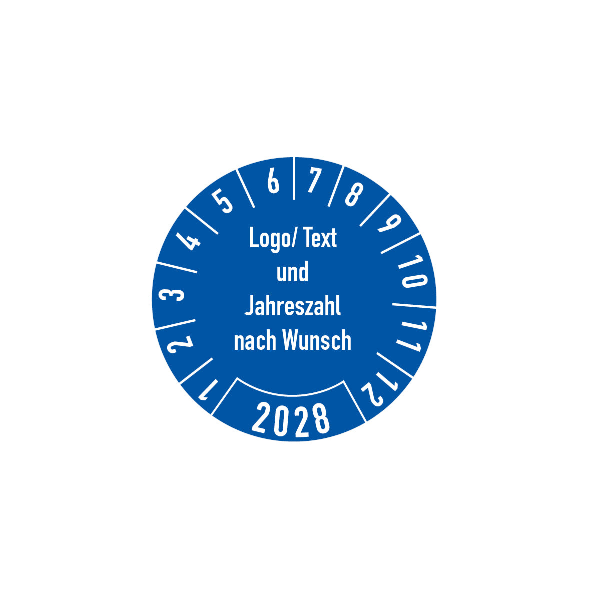 Prüfplakette, 4.P-507, Individuell