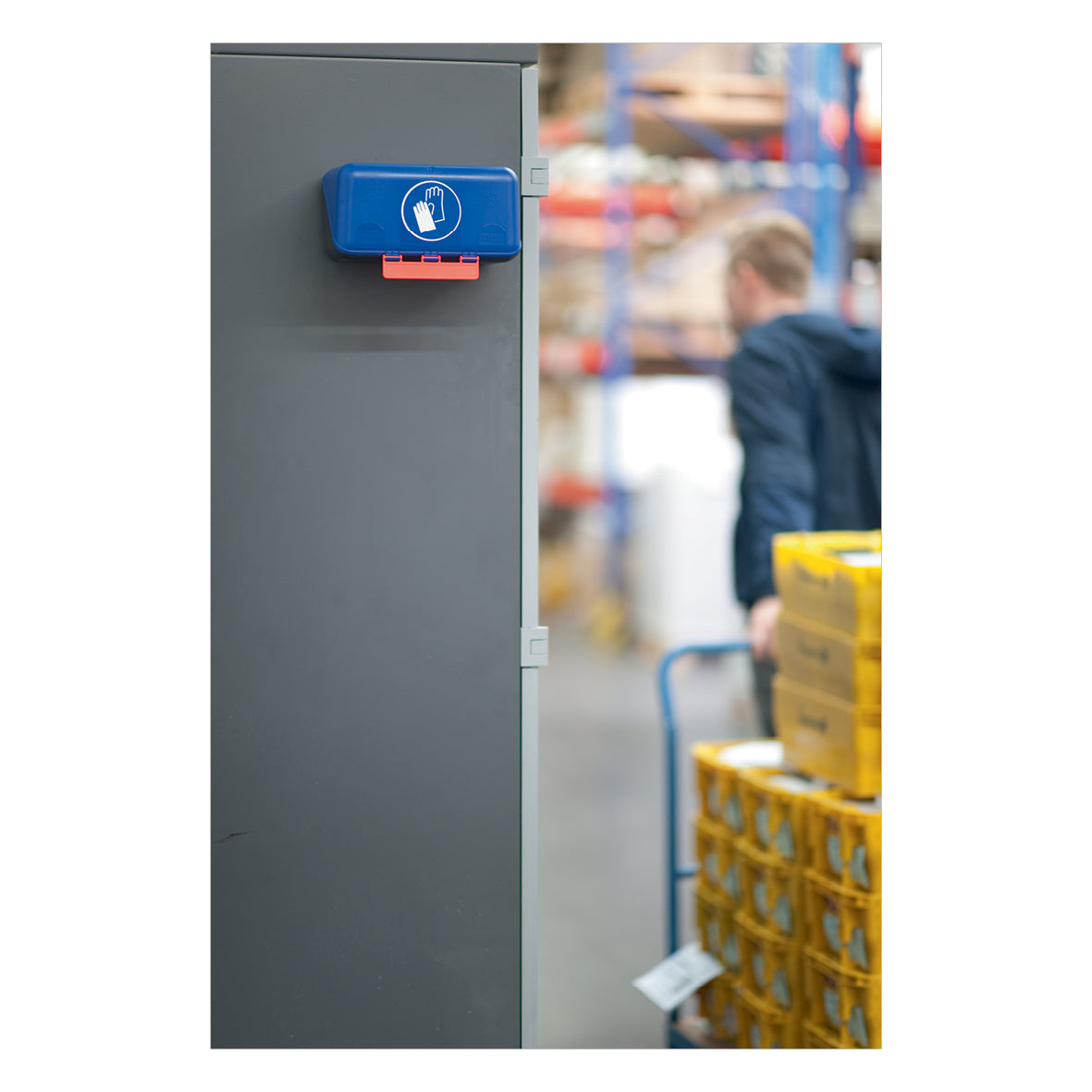 Schutzmittelboxen Maxi, transparent, Grösse 236 x 315 x 200 mm, ohne Kleber (ø 200 mm)