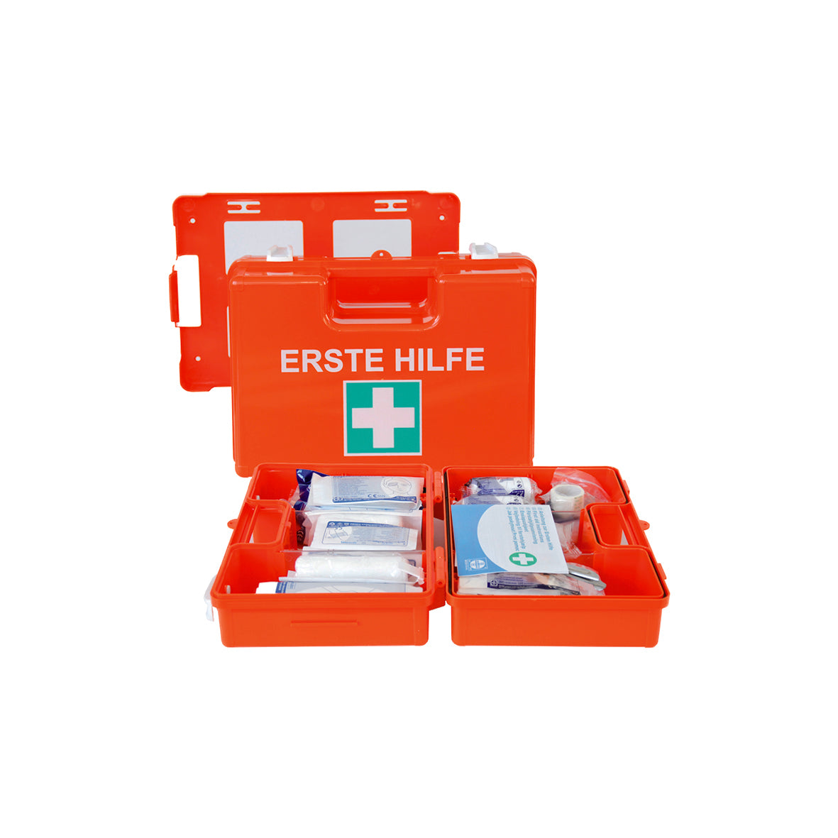Verbandkoffer SAN, DIN 13169, 340 x 120 x 420 mm, ABS, orange