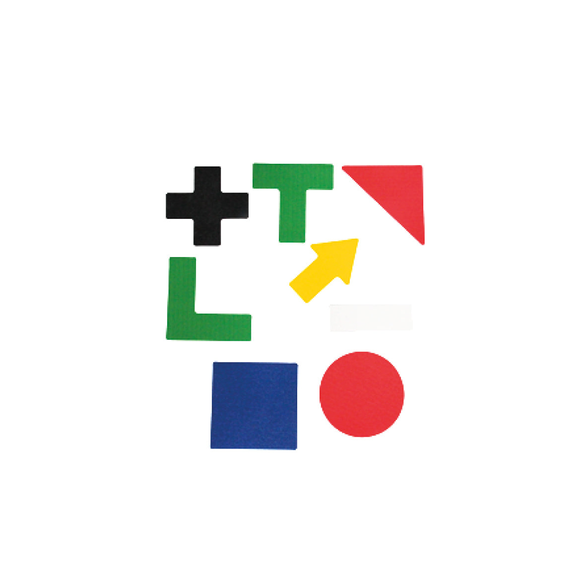 Bodenmarkierer Safety, schwarz Ronde 150 mm, VE 10 Stk.