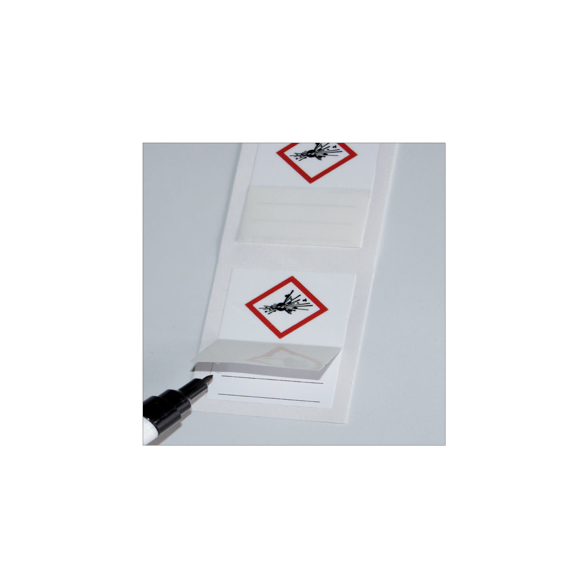 GHS mit Klappkaschierung, GHS 06, 5.0216, 105/148 mm, FO-A, Bogen zu 1 Stk