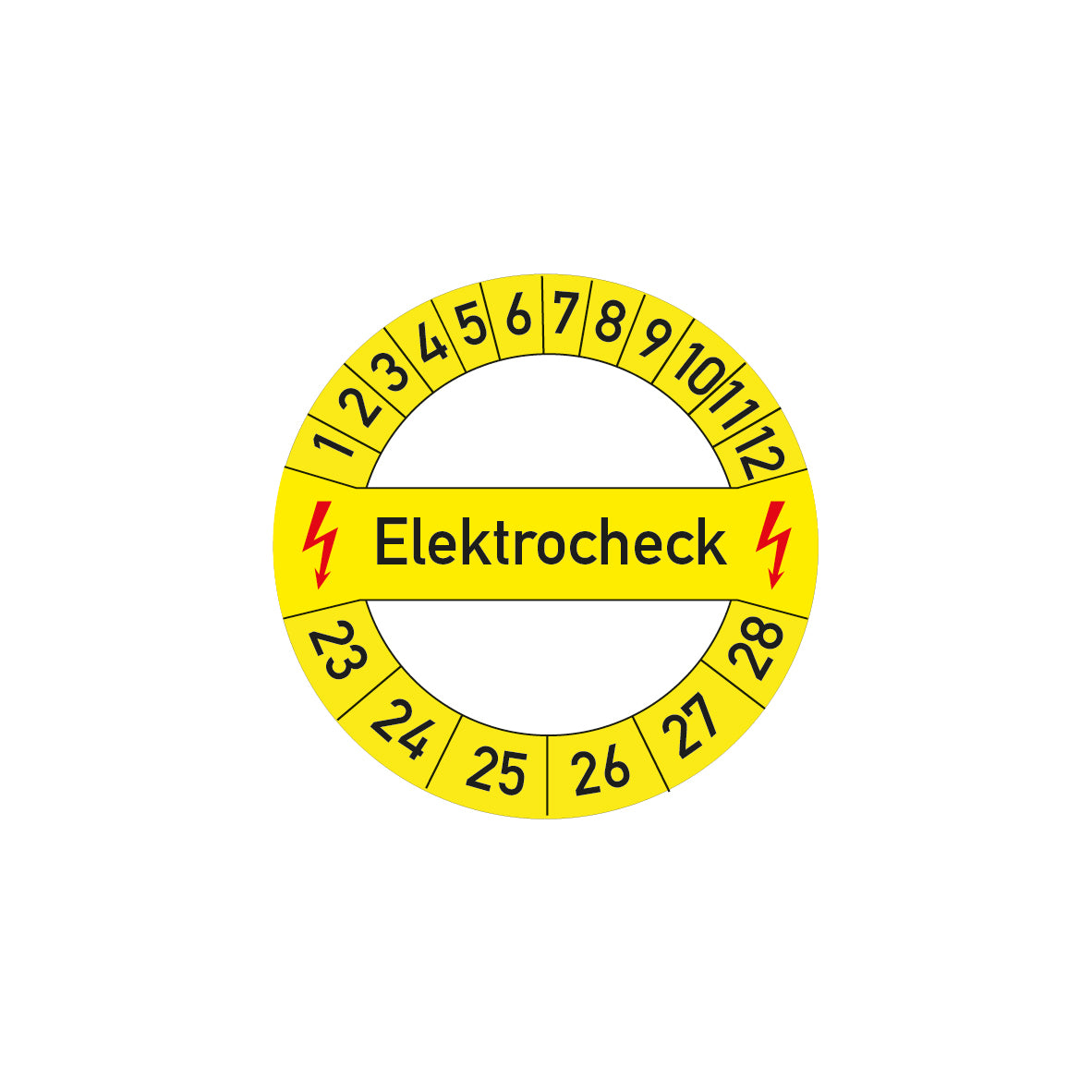 Prüfplakette, 4.P-273, Elektro, Elektrocheck