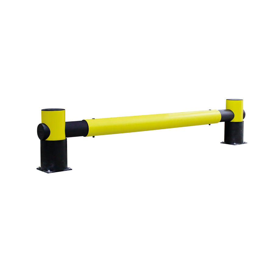 Regalschutz Kunststoff, einzeilig, Breite 2500 m, Höhe 516 mm, 26.2 kg