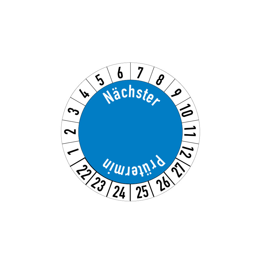 Prüfplakette, 4.P-059, Prüftermin