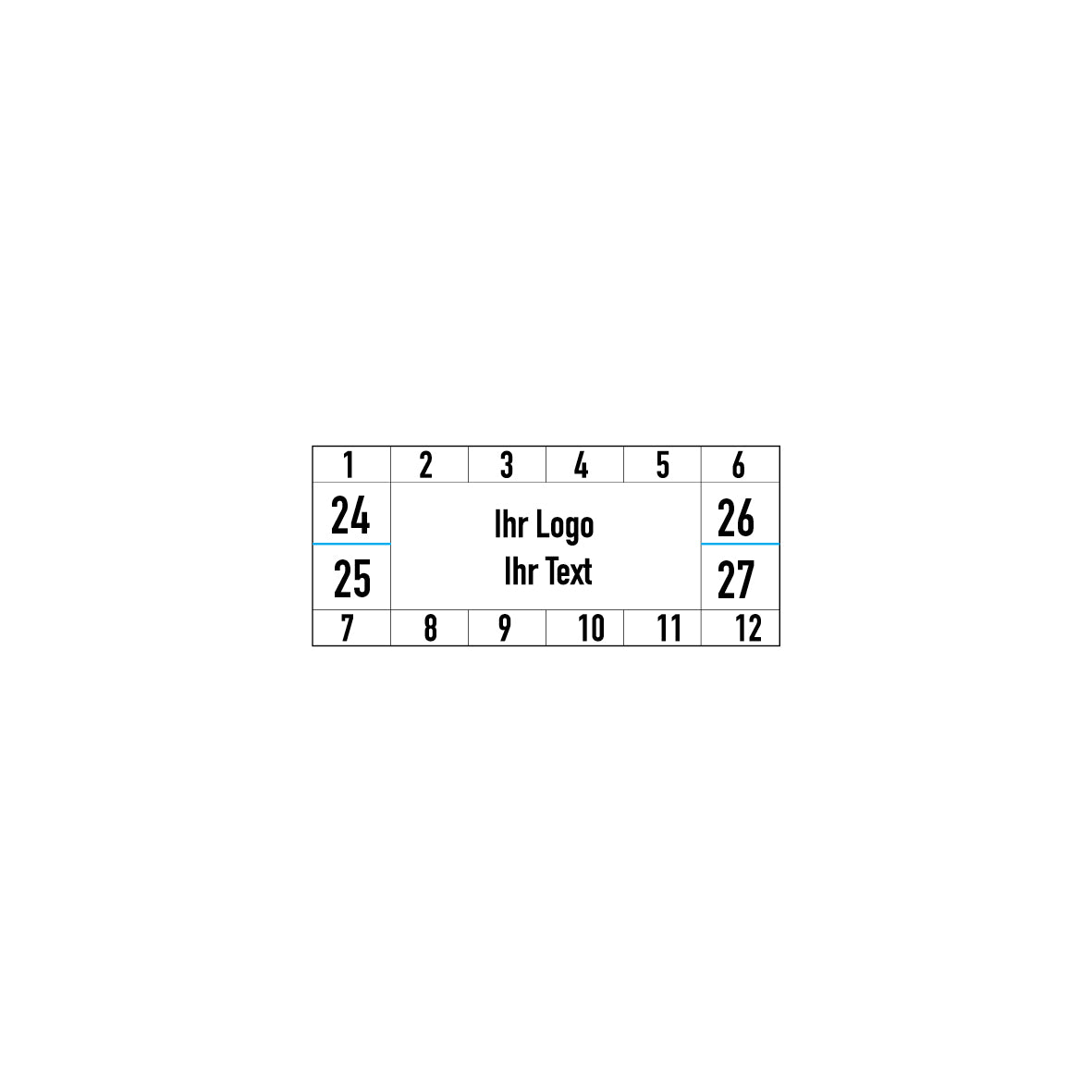 Prüfplakette, 4.P-512, Individuell