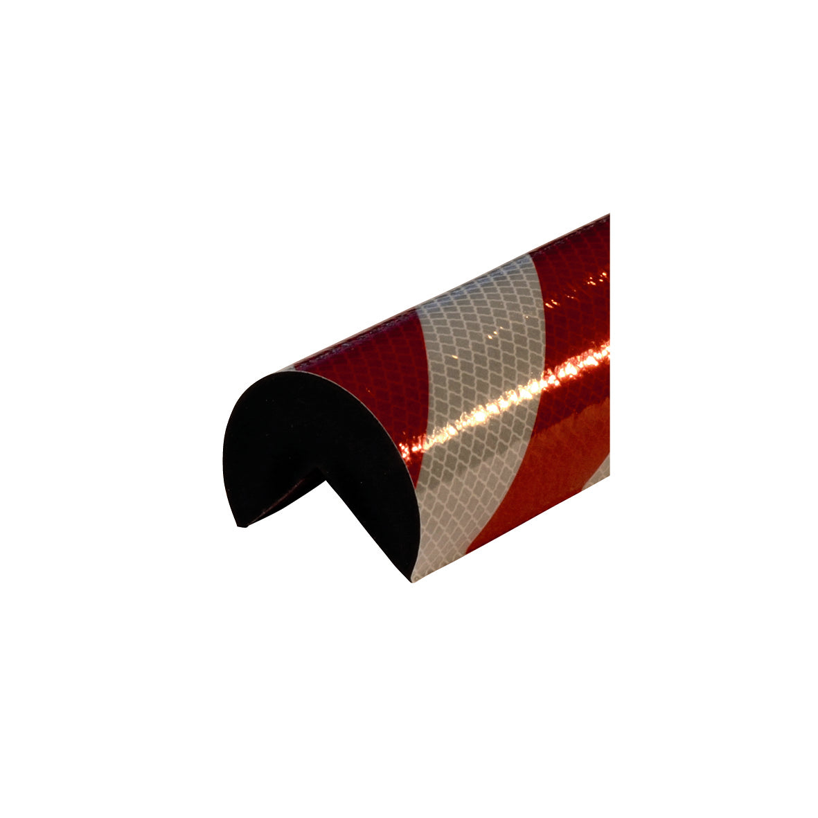 Warn- und Schutzprofil A-plus, Eckschutz, 1 m, rot-weiss Reflex R2