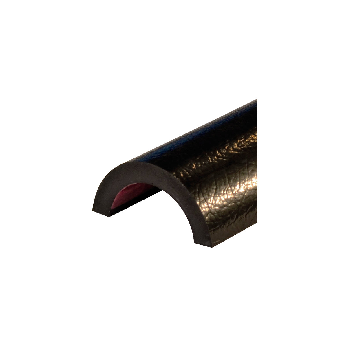 Warn- und Schutzprofil R50, Rohrschutz, 1 m, schwarz