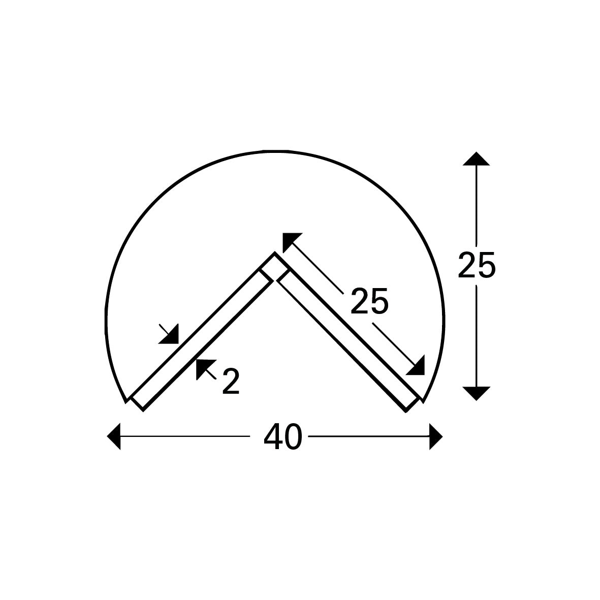 Warn- und Schutzprofil A Magnet, Eckschutz, 1 m, gelb-schwarz