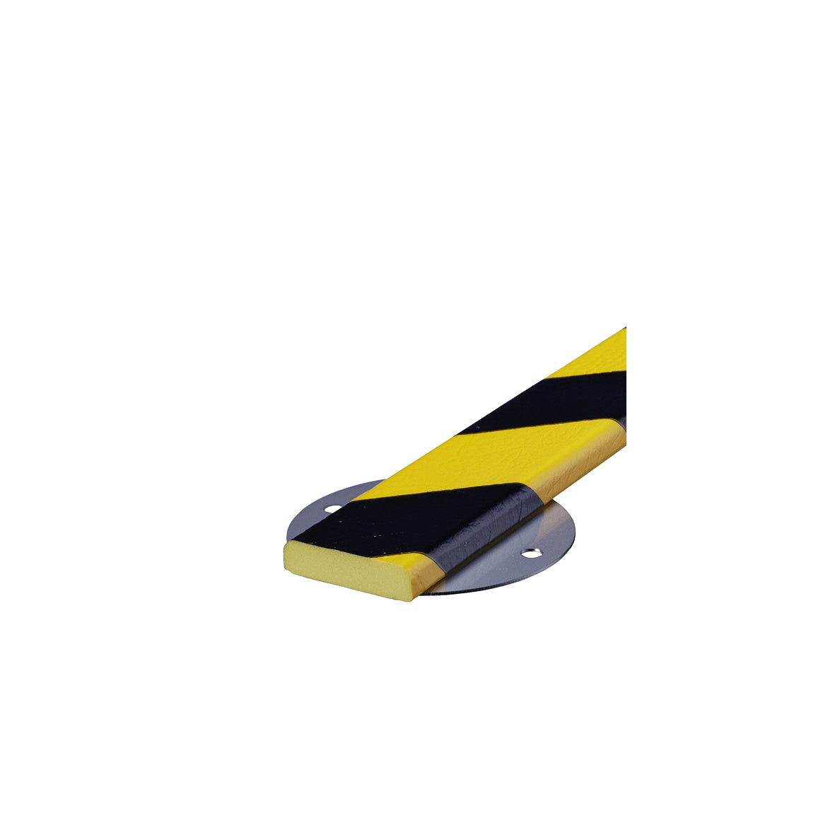 Warn- und Schutzprofil F Eco Wand, Flächenschutz, 1 m, gelb-schwarz