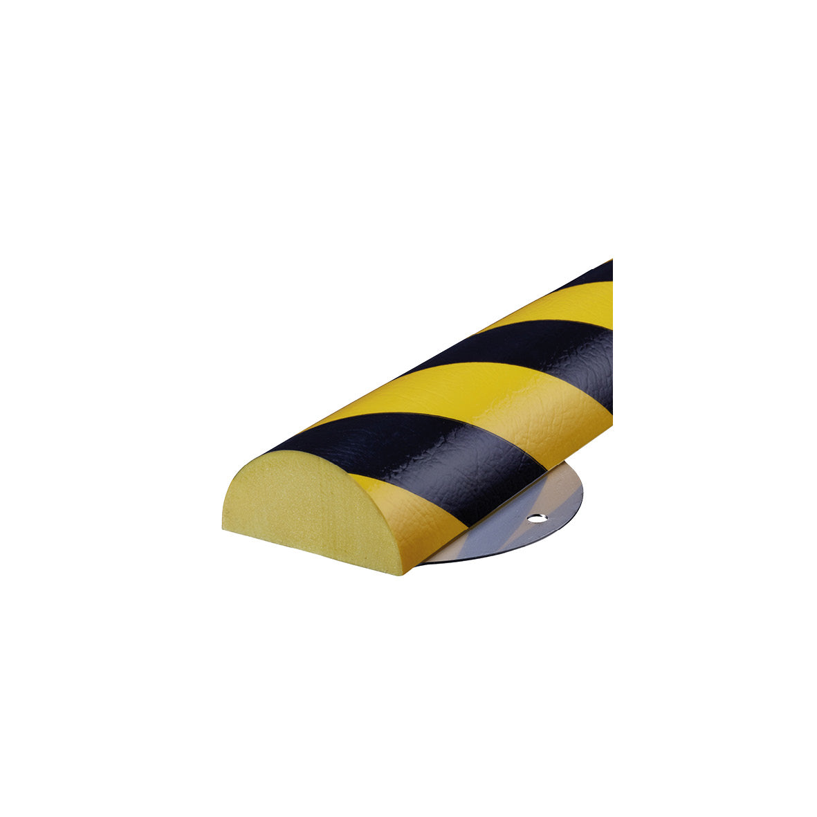 Warn- und Schutzprofil C-Plus Wand, Flächenschutz, 0.5 m, gelb-schwarz