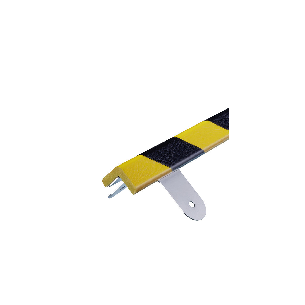Warn- und Schutzprofil E Eco Wand, Eckschutz, 0.5 m, gelb-schwarz