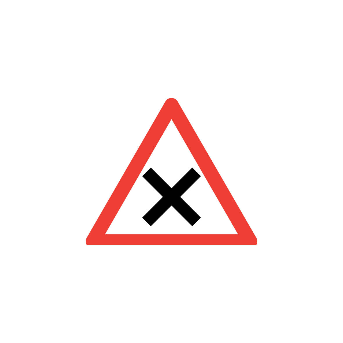 3.06 Verzweigung mit Rechtsvortritt, Vortrittsignale