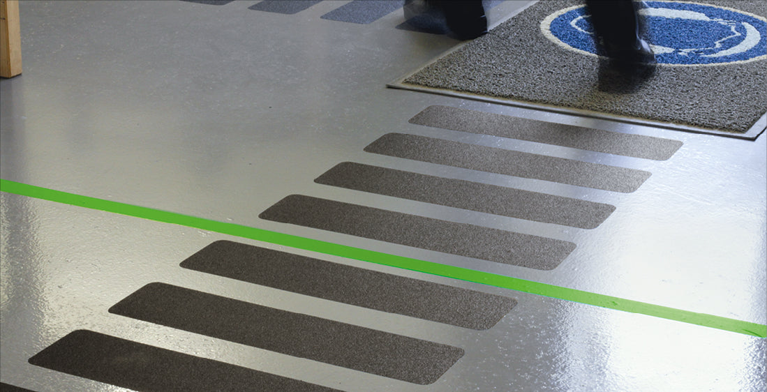 Antirutsch Universal, Einzelstreifen, 140x140mm, 10er VE, grau