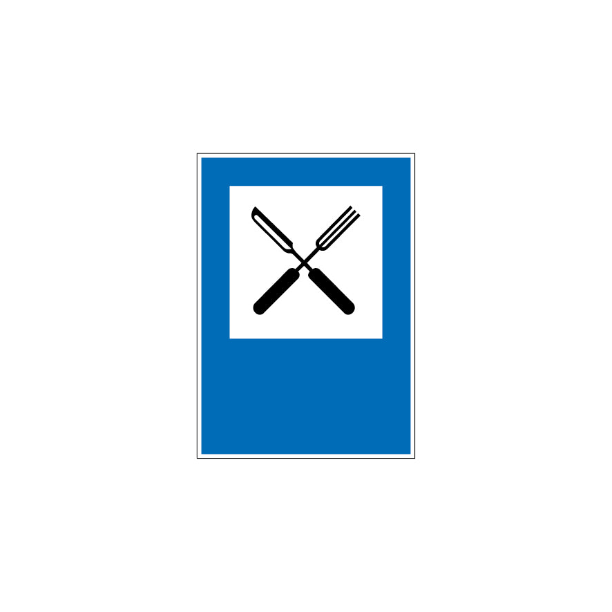 4.86 Restaurant, Hinweissignal