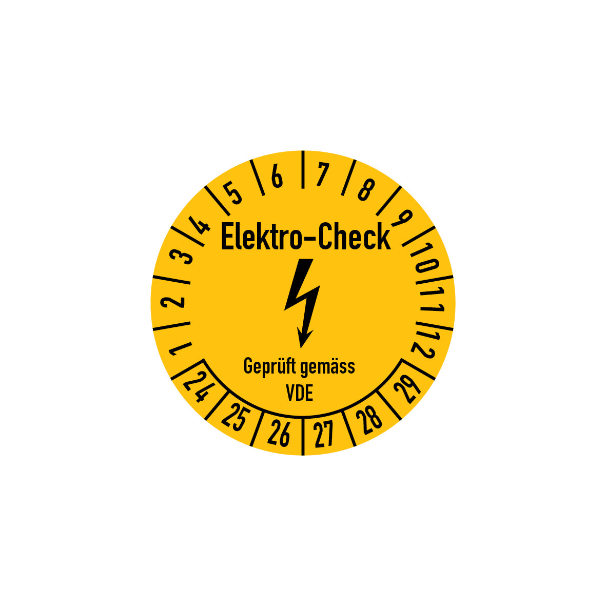 Prüfplakette, 4.P-230, Elektro