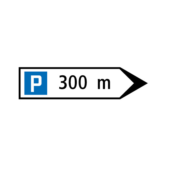 4.46 Parkplatz, Wegweisung
