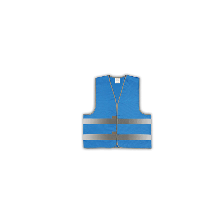 Warnweste Mesh, blau, Grössse XL/XXL (130 cm Umfang), EN 471, mit Klettverschluss