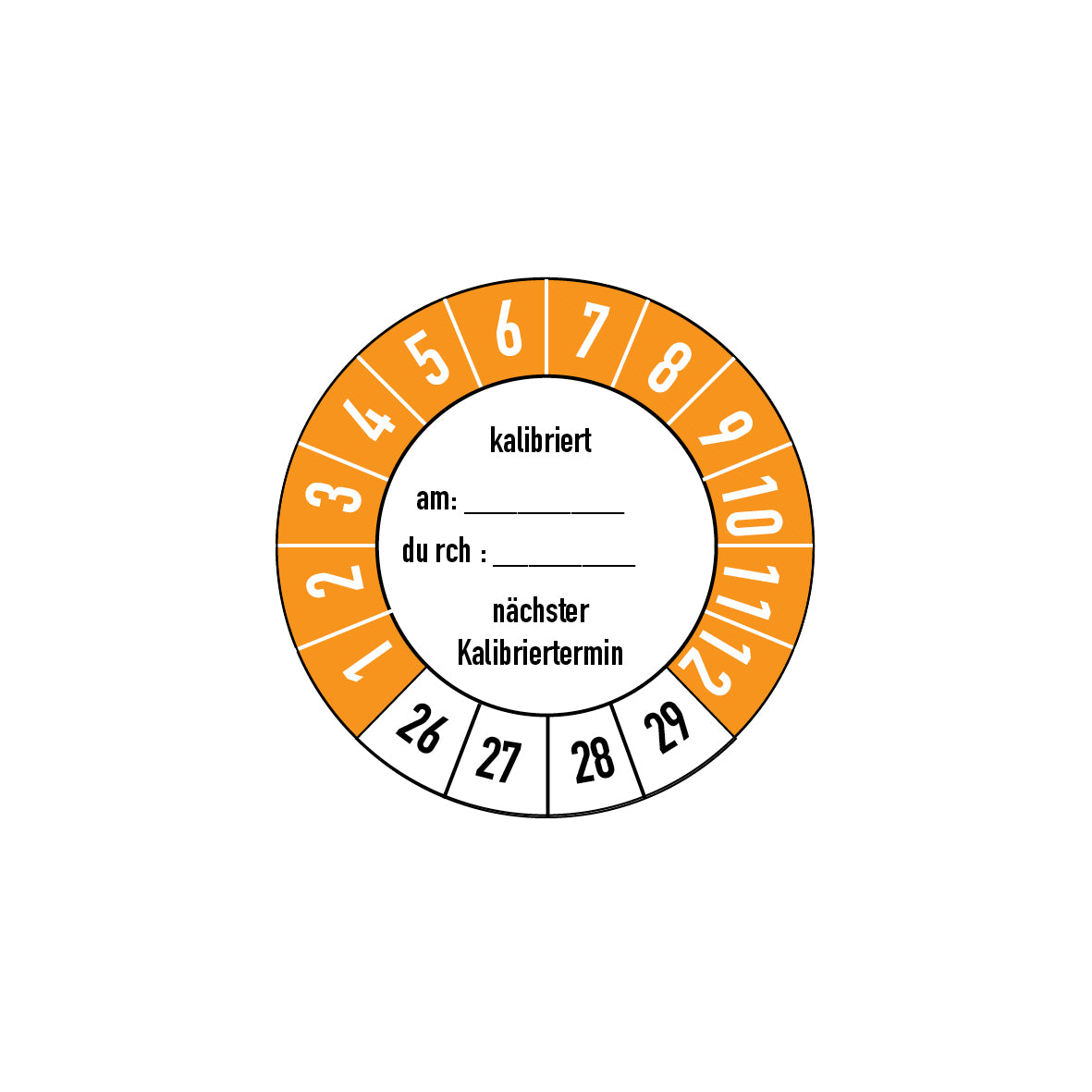Prüfplakette, 4.P-138, Wartung