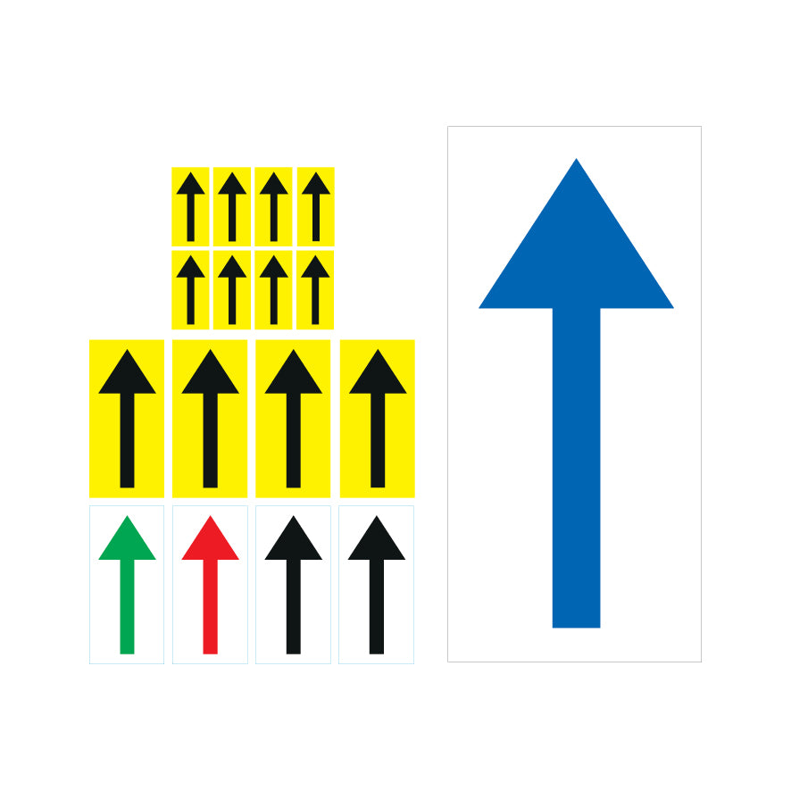 Pfeil-Markierfolie, selbstklebend