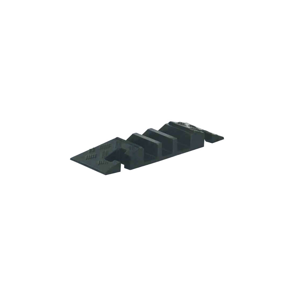 Überfahrschutzsystem A, Endstück, ohne Adapter, H/B/T 75/150/600 mm