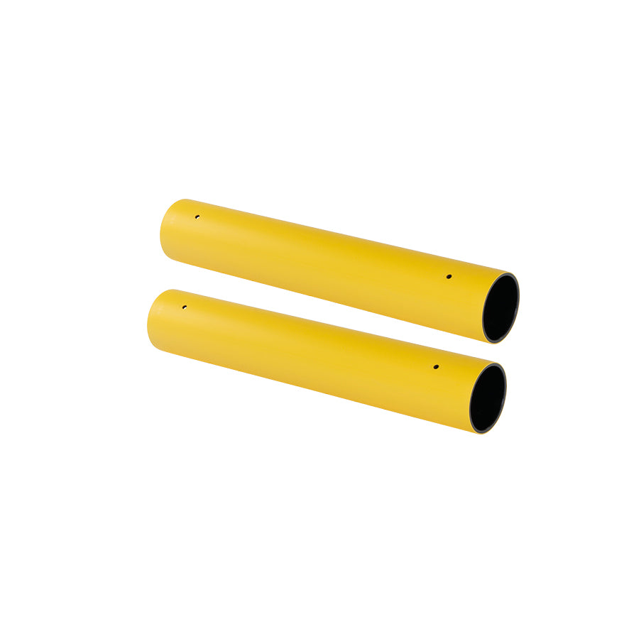 Verkehrsbarriere "Plus", flexibler Kunststoff, Standardrohre ø 160 mm, 2 x 400-929 mm, 5.2 kg/lfm
