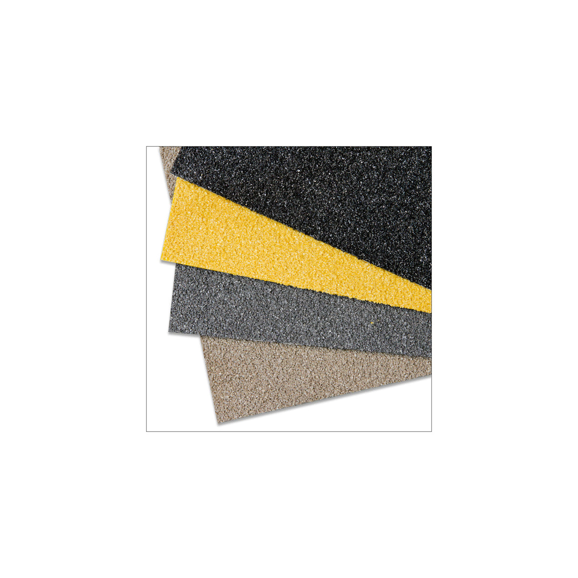 Antirutschplatte GFK Medium, beige, 750 x 1000 mm