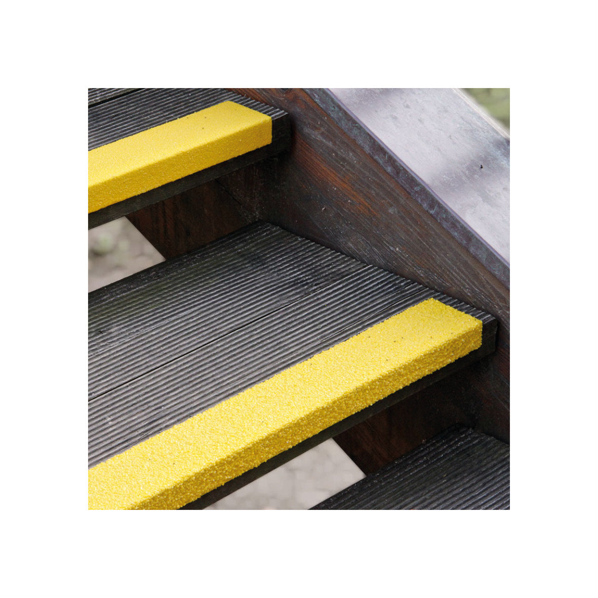 Antirutschtreppenkantenprofil GFK Extra Stark, gelb 70 x 1000 x 30 mm