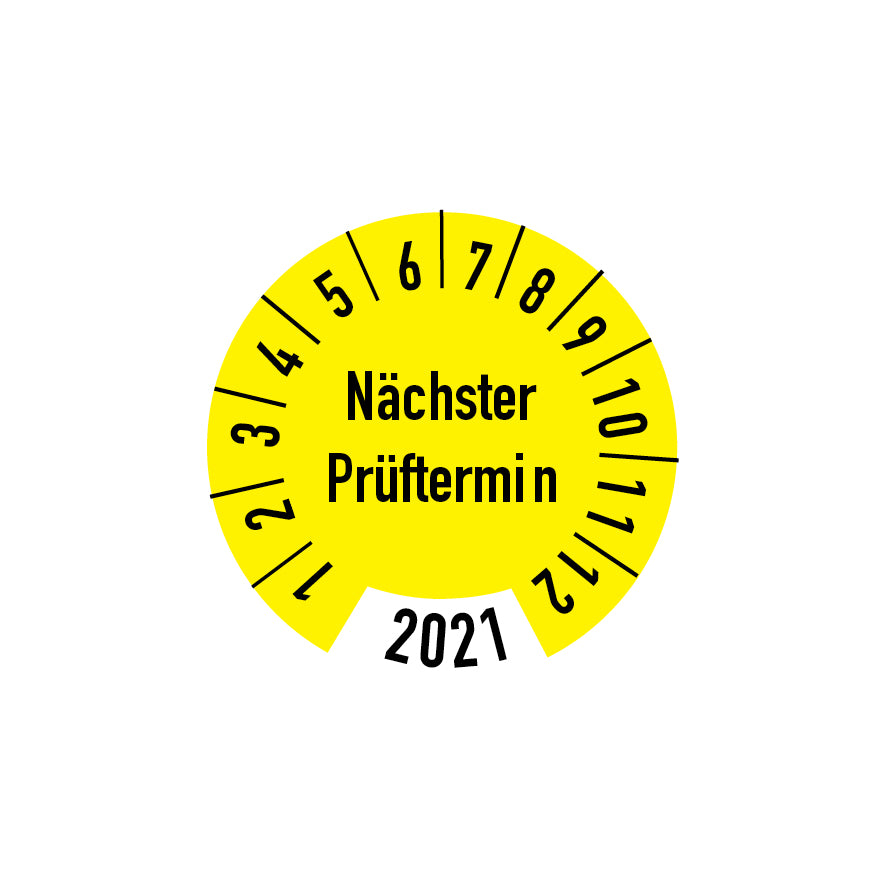 Prüfplakette, 4.P-056, Prüftermin