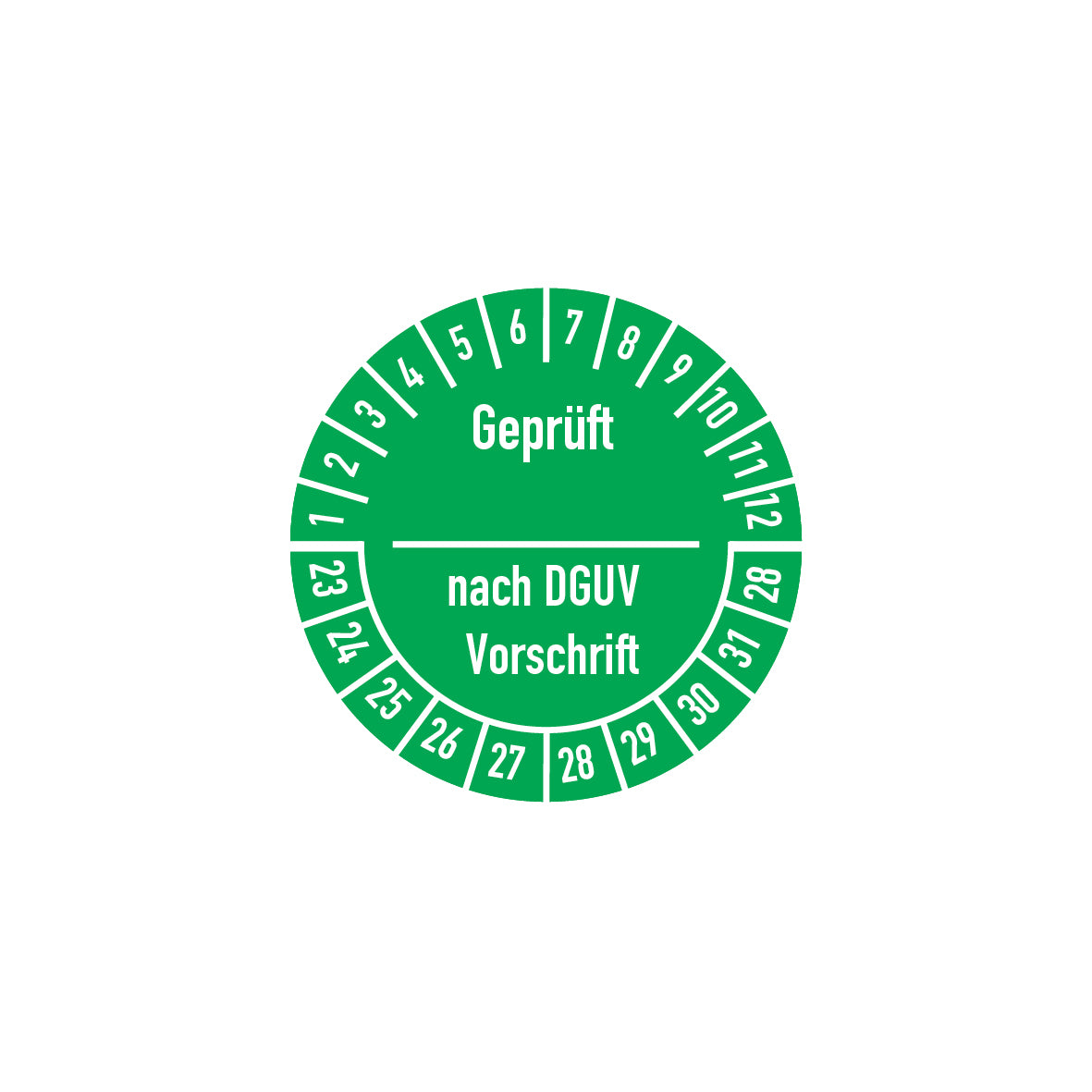 Prüfplakette, 4.P-204, Gesetzlich