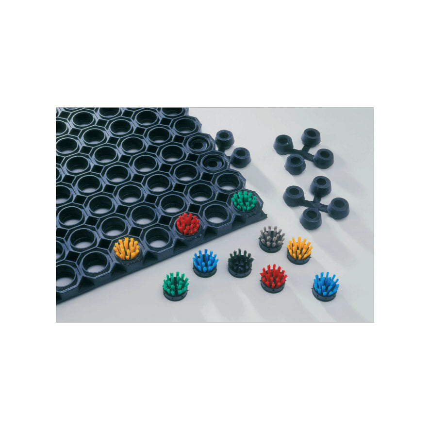 Eingangsmatte Oct-O-Mat Bürsten, Gewicht 40 gr., schwarz, VE = 10 Stk.