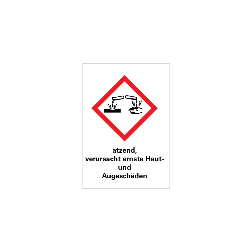 5.GHS-127, GHS-Kennzeichen mit Text, Folie